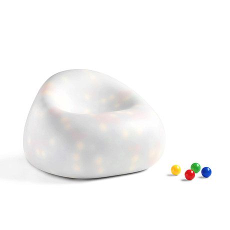 Gumball Chair // Colored Balls (colored balls inside)
