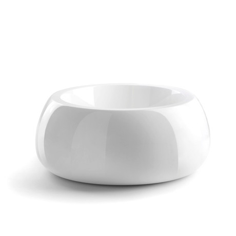 T-Ball Pot // Laquered (lacquered white)