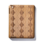 Argyle Bamboo iPad Case