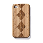 Argyle Bamboo iPhone 4 Case 