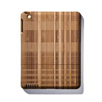 Plaid Bamboo iPad Case