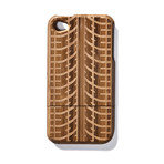 Tire Tracks Bamboo iPhone 4 Case