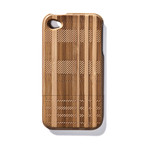 Plaid Bamboo iPhone 4 Case 