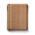 Houndstooth Bamboo iPad Case