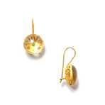 Gold Pop Lemon Earrings