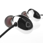 A00 Malleus In-Ear Headphones // Titanium (Silver)
