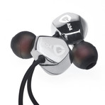 A04 Incus In-Ear Headphones // Titanium (Silver)
