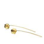 Gold Sexy Back Bloom Earrings