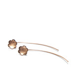 Rose Gold Sexy Back Bloom Earrings