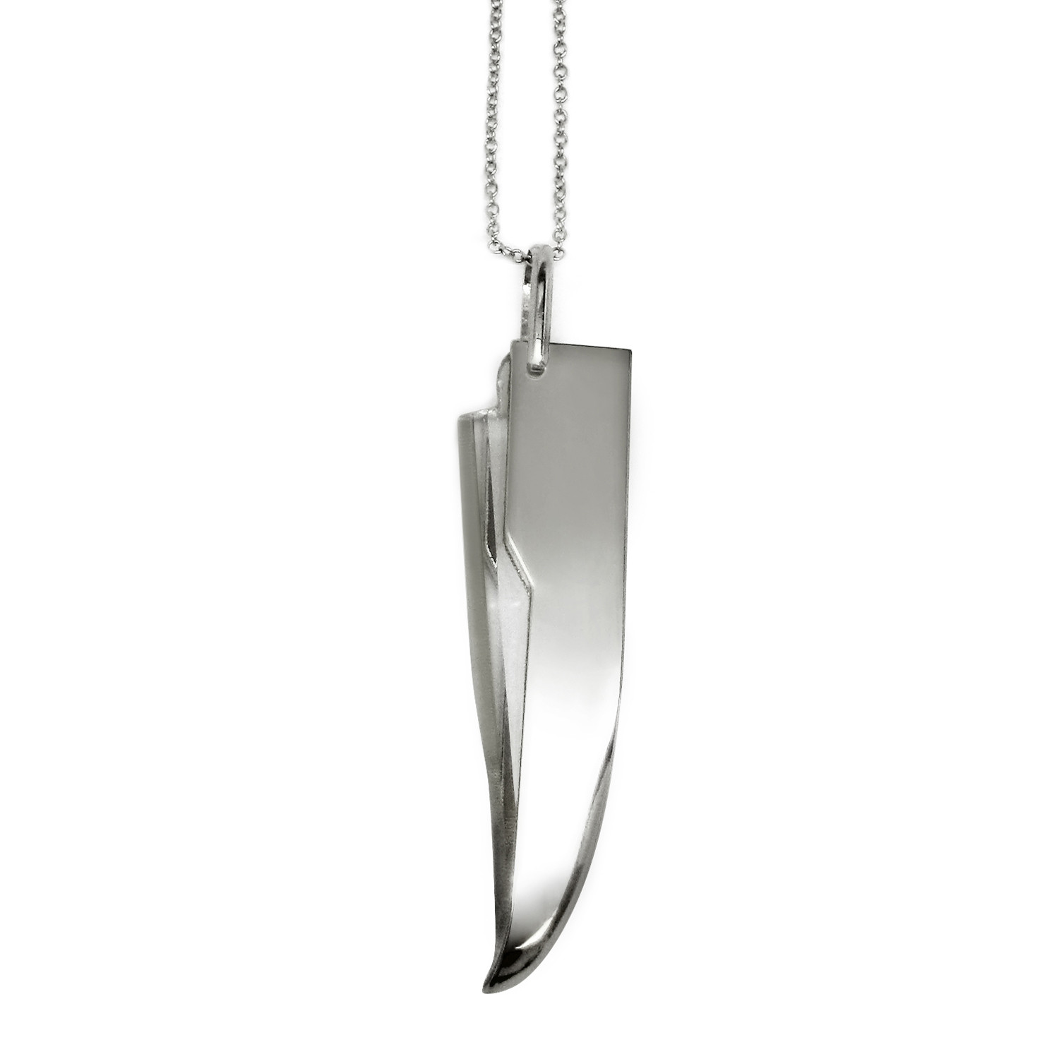 Blade Necklace // Silver - Crave + Incoqnito - Touch of Modern