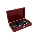 5 Piece Wine Set in Wood Box