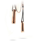 Droplet Necklace // Rose Gold