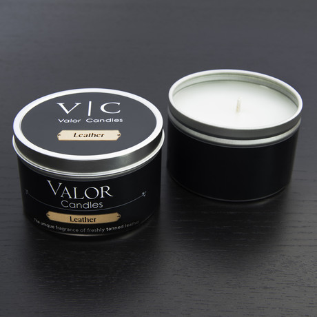 Leather Scented Candles