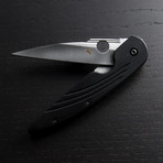 Des Horn Black Smooth PlainEdge