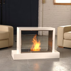 Insight Indoor Fireplace (White)