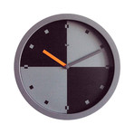 Bai 10" Quadra Wall Clock w/ Squares
