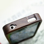 iPhone 4/4S Case // Walnut Wood