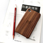 iPhone 4/4S Case // Walnut RFID