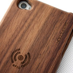 iPhone 4/4S Case // Walnut RFID