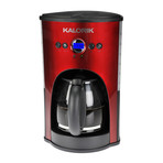 Programmable 12 Cup Coffee Maker // Red