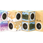 Fold N Play // Flower - 4 Speakers