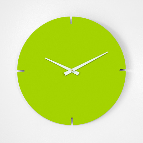 Cosmo Clock // 5 Color Options (Scale Green)