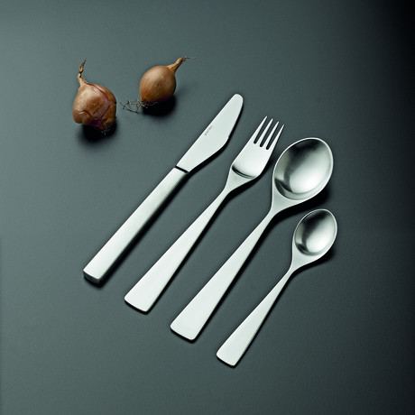 Maya 2000 Cutlery Set // 4pc - Stelton Flatware - Touch of Modern