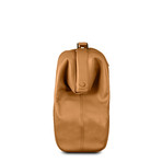 Vintage Briefcase // Saddle