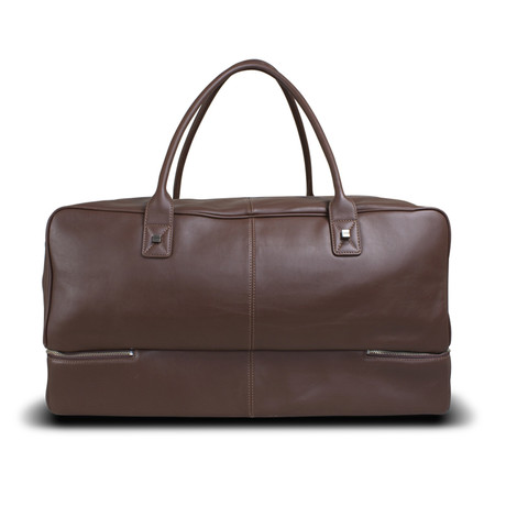 Square Duffle // Chocolate