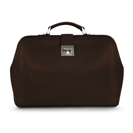 Vintage Briefcase // Chocolate