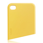 Slide Case - Upper // Yellow (Black Lower Case)