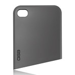 Slide Case - Upper // Gray (Black Lower Case)