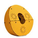 Round AboutFaceClock // Solar Yellow