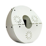 Round AboutFaceClock // White