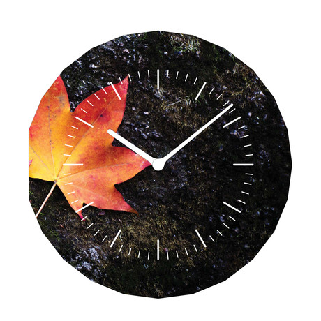 AutumnLeaf AboutFaceClock