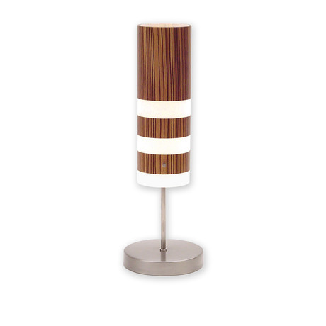 Legna Small Table Lamp // Zebrawood