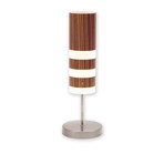 Legna Small Table Lamp // Zebrawood