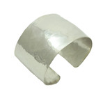 Textured Silver Cuff