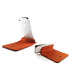 Nano Stand Pouch for iPhone // Orange