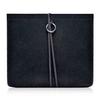 Handmade Felt Pouch for iPad // Black