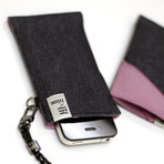 Twilled Denim Pouch for iPhone