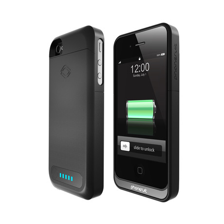 PhoneSuit Elite Battery Case for iPhone 4/4S // Black