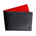 Wurkin RFID Blocked Slim Wallet (Red)