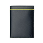 RFID Leather Passport Wallet (Green)