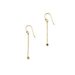 Gold Mix and Match Smoky Earrings (Small 1.35")