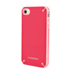 iPhone 4/4S Slim Shell // Strawbery Rhubarb