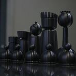Custom Carbon Fiber Chess Set