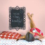 Chalk Frame Decal