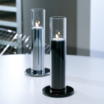 Poppy Tealight (Anthracite Black)