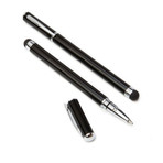 Stylus w/Pen for iPad/iPhone/iPod Duo // Black